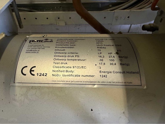 Combinatiekavel ultra-low oxygen koelcellencomplex (c) - afbeelding 96 van  116
