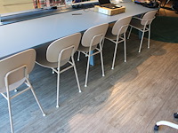 Combinatiekavel van 10 design stoelen tondina by favaretto/partners for infiniti w.v. 2 met armleuningen. k... combinatiekavel - afbeelding 3 van  3