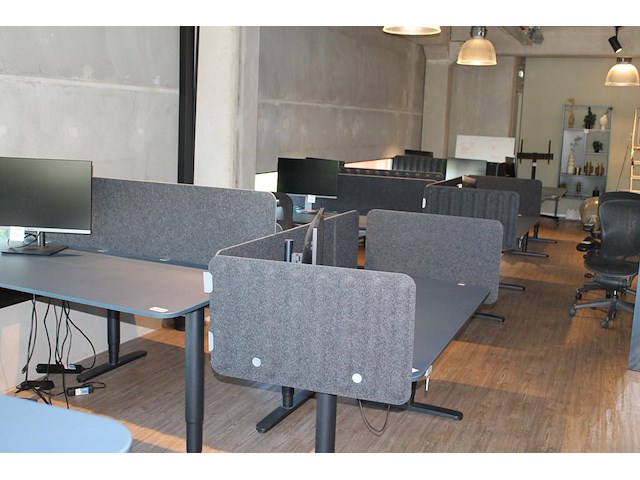 Combinatiekavel van 4 sets van 3 zit-statafels ikea met afmeting 160 x 80 x 126 cm (max hoogte) en afneemba... combinatiekavel - afbeelding 2 van  4