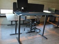 Combinatiekavel van 4 sets van 3 zit-statafels ikea met afmeting 160 x 80 x 126 cm (max hoogte) en afneemba... combinatiekavel - afbeelding 3 van  4