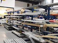 Combinatiekavel van drie dubbelzijdige draagarmstellingen. kavels m215, m216 en m217. let op. ophalen op tw... combinatiekavel