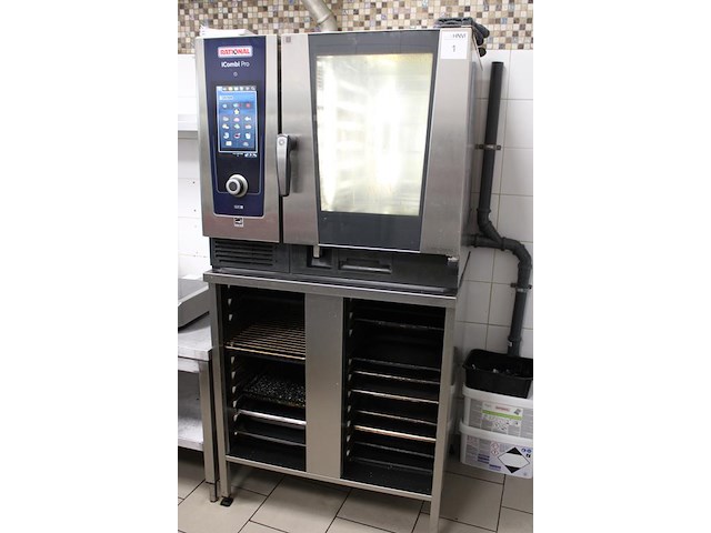 Combisteamer rational type icombi pro, model lm100b, serienummer e61sj24023115529 voorzien van wifi en geke... - afbeelding 2 van  7