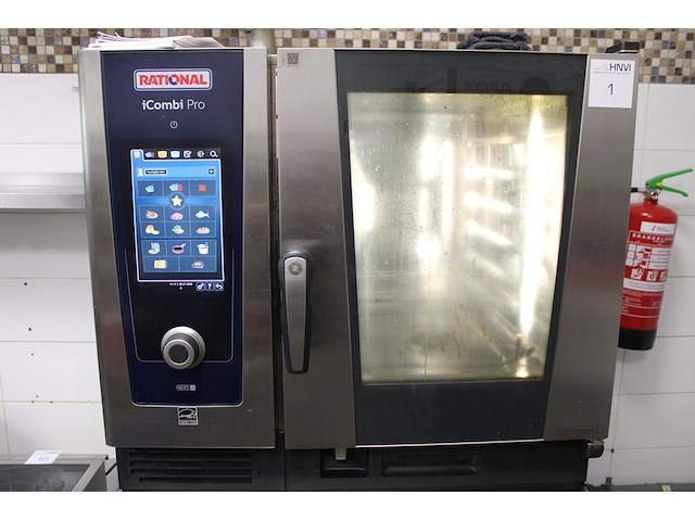 Combisteamer rational type icombi pro, model lm100b, serienummer e61sj24023115529 voorzien van wifi en geke... - afbeelding 4 van  7