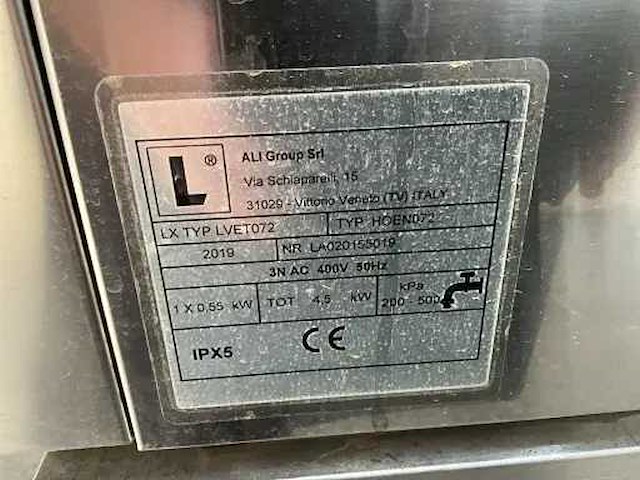 Combisteamers lainox the hot naboo / hoen072 2019 (2x) - afbeelding 11 van  12