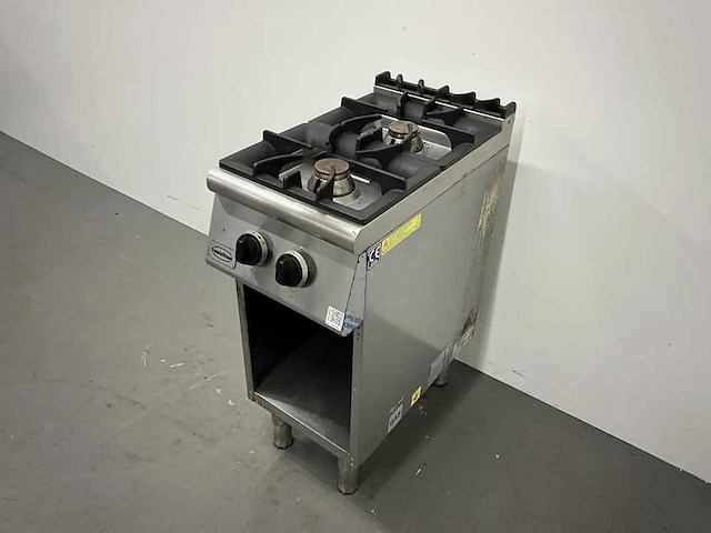 Combisteel - 2-pits gasfornuis - afbeelding 1 van  6