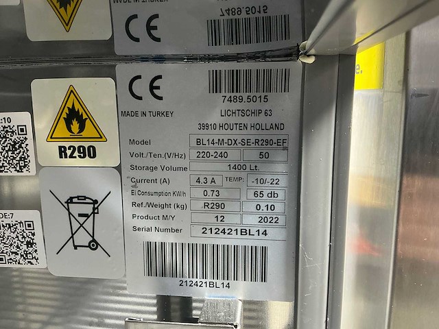 Combisteel - 2022 - vriezer - afbeelding 3 van  3