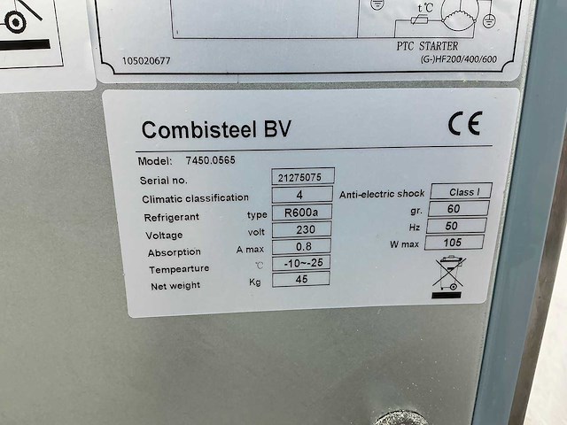 Combisteel - 7450.0555 - vriezer - afbeelding 6 van  6