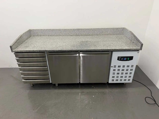 Combisteel - 7950.0042 - pizzakoelwerkbank (2024) - afbeelding 2 van  9