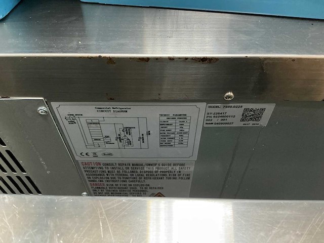 Combisteel - 7950.0225 - koelwerkbank - afbeelding 5 van  5