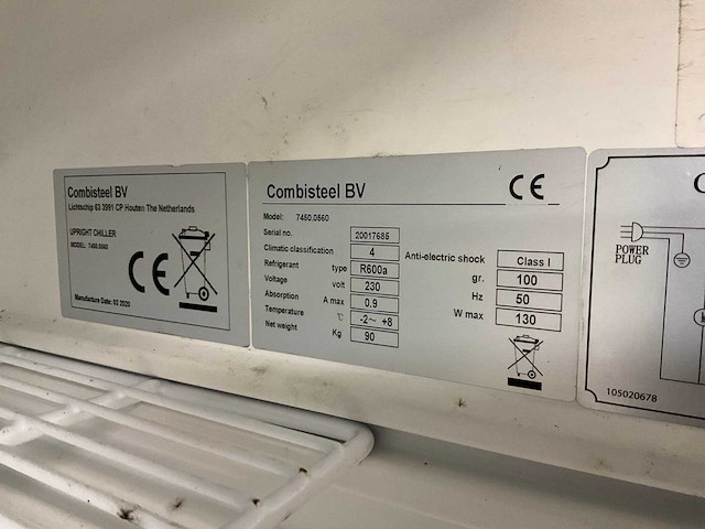 Combisteel 7450.0560 rvs koelkast - afbeelding 7 van  7
