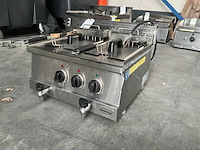 Combisteel dubbele friteuse