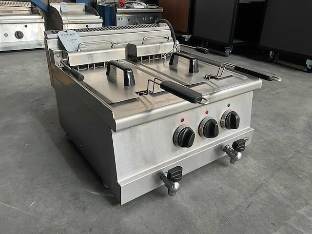 Combisteel dubbele friteuse - afbeelding 2 van  9