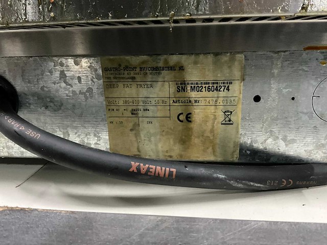 Combisteel dubbele friteuse - afbeelding 8 van  8