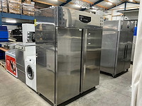 Combisteel e-gn1410bt rvs dubbeldeurs vrieskast - afbeelding 1 van  4