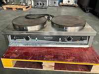 Combisteel elektrische crêpemaker (dubbel) - afbeelding 2 van  8