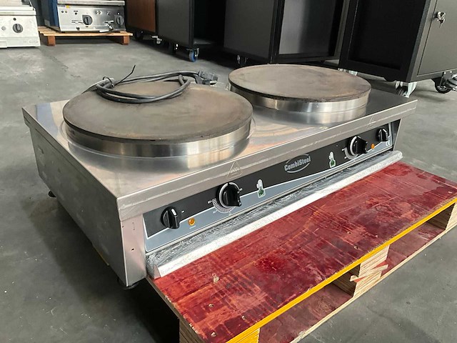 Combisteel elektrische crêpemaker (dubbel) - afbeelding 3 van  8