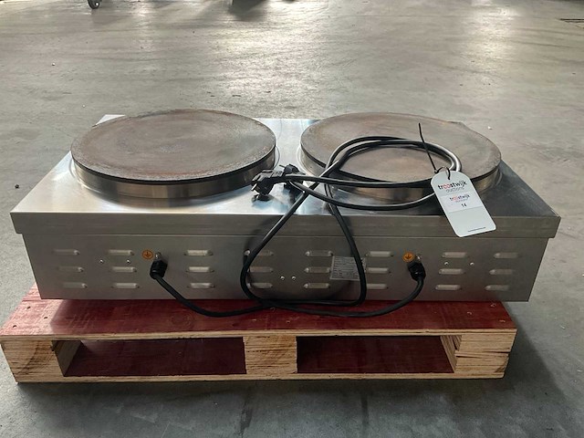 Combisteel elektrische crêpemaker (dubbel) - afbeelding 4 van  8