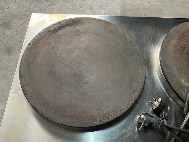 Combisteel elektrische crêpemaker (dubbel) - afbeelding 5 van  8