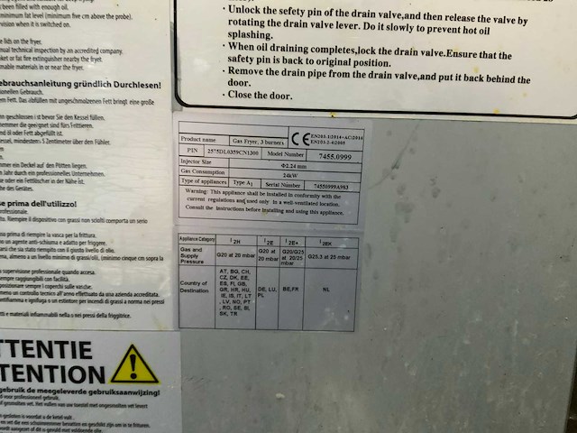 Combisteel gas-friteuse - afbeelding 4 van  12
