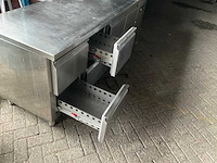 Combisteel koelwerkbank 220 cm - afbeelding 1 van  1
