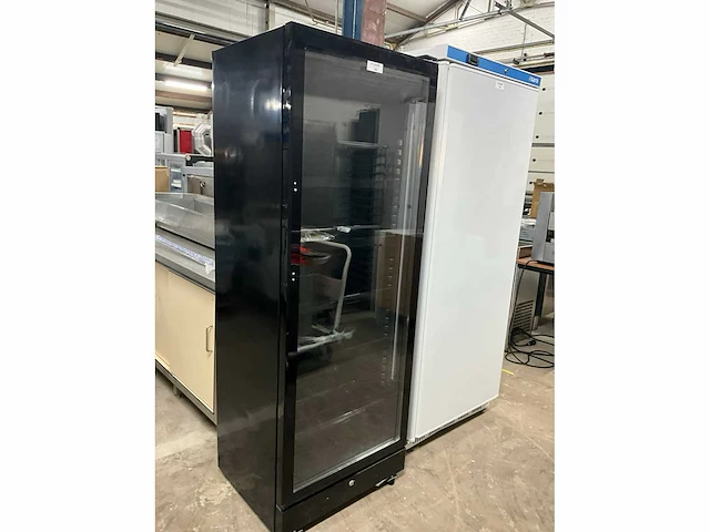 Combisteel sve-450 bl glasdeur koelkast - afbeelding 1 van  8