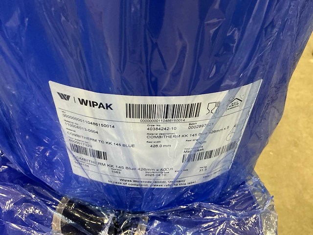 Combitherm kk145 blauw partij sealfolie - afbeelding 3 van  3