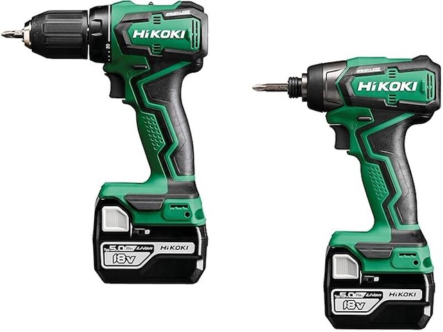 Combo set hikoki, kc 18dd - afbeelding 2 van  5