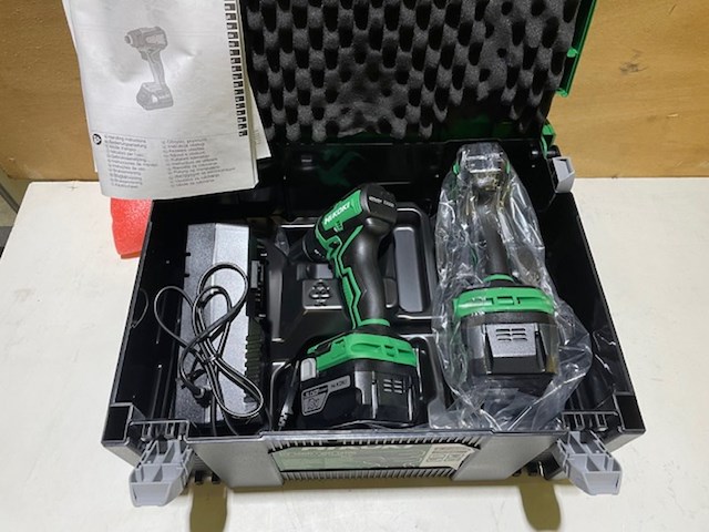 Combo set hikoki, kc 18dd - afbeelding 3 van  5