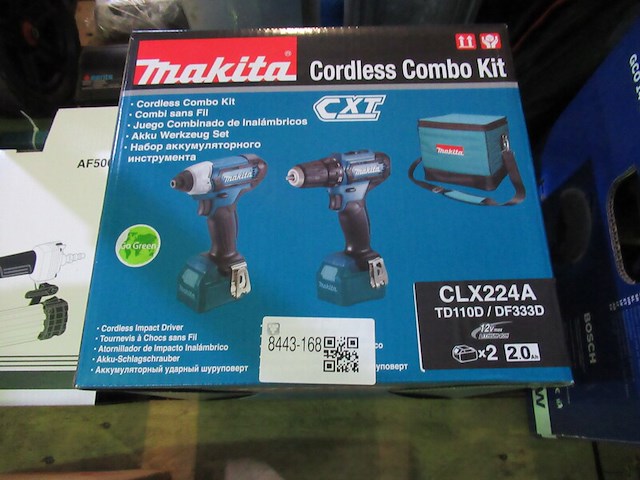 Comboset makita, clx224 - afbeelding 2 van  3