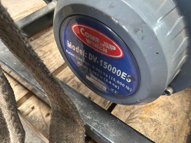 Come up winch dv-1500es kabellier - afbeelding 7 van  7