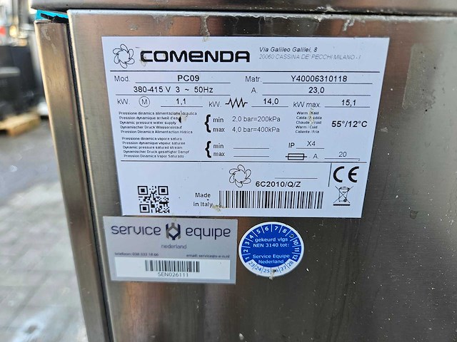 Comenda - pc09 - korvenvaatwasmachine - afbeelding 5 van  5