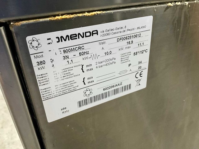 Comenda lc 900 mcrc vaatwasmachine - afbeelding 8 van  8