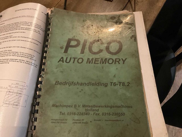 Comev pico 260/1500 bankdraaibank - afbeelding 5 van  15