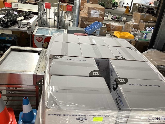 Comfort - hygiëne & protection - zwarte handschoenen maat m - disposable (50x) - afbeelding 4 van  4