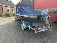 Comfort 430 met 9.9pk yamaha sloep inclusief trailer