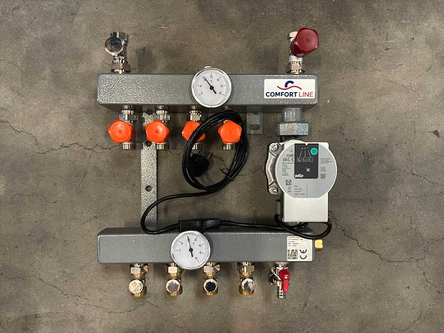 Comfort line ltv compact / da 4 groeps vloerverwarmingsverdeler - afbeelding 1 van  11