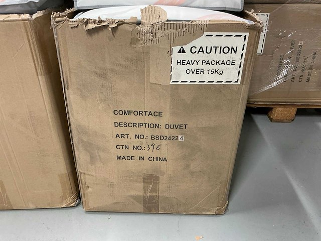 Comfortace 240x220 dekbed microvezel katoen tijk (6x) - afbeelding 1 van  1