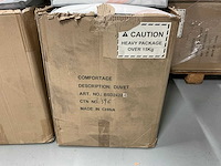 Comfortace 240x220 dekbed microvezel katoen tijk (6x) - afbeelding 1 van  1