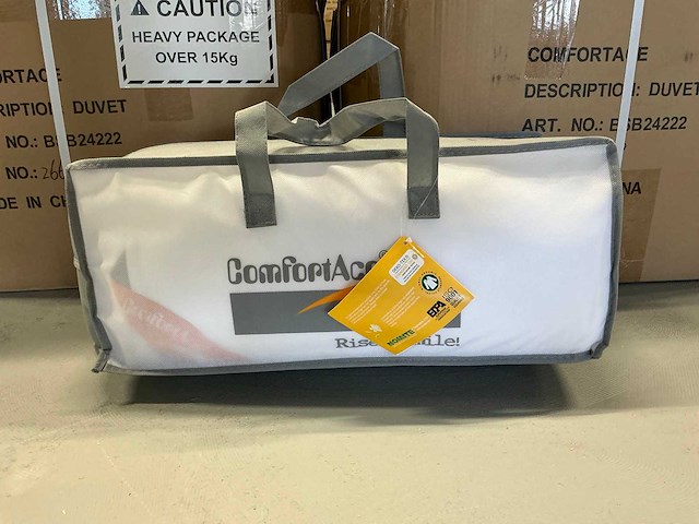 Comfortace 240x220 dekbed vezel katoen tijk (6x) - afbeelding 1 van  1