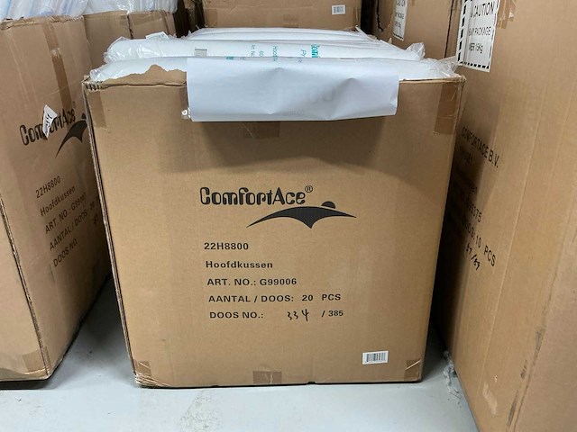 Comfortace 60x70 prelude hoofdkussen ployester (20x) - afbeelding 1 van  1