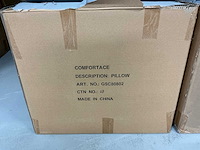 Comfortace 80x80 hoofdkussen met vezelbaltjes (8x)