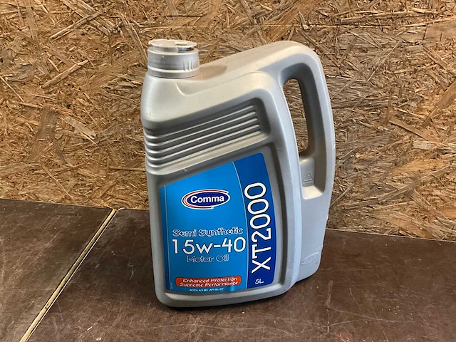 Comma semi synthetic 15w-40 olie 5 liter (13x) - afbeelding 1 van  2
