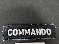 Commando patch - afbeelding 1 van  3