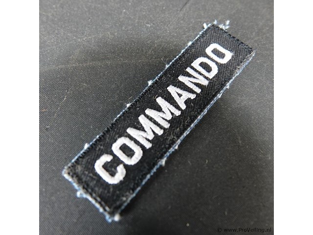 Commando patch - afbeelding 2 van  3
