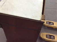 Commode met marmeren blad - afbeelding 3 van  3