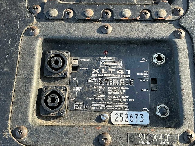 Community xlt 41 speaker (2x) - afbeelding 4 van  6