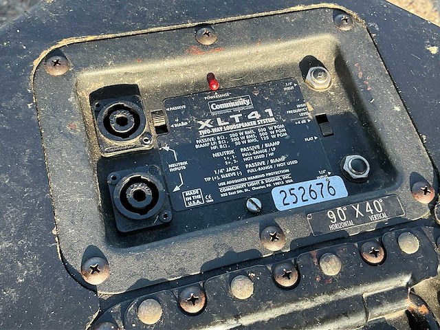 Community xlt 41 speaker (2x) - afbeelding 6 van  7