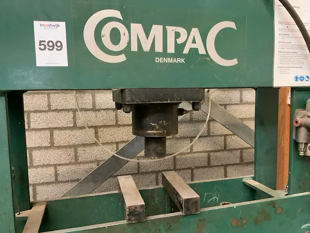 Compac hp50 g2 hydraulische pers - afbeelding 5 van  9