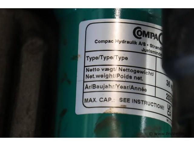 Compac hydraulische reparatieset crk 10 - afbeelding 9 van  14