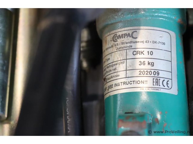 Compac hydraulische reparatieset crk 10 - afbeelding 2 van  12